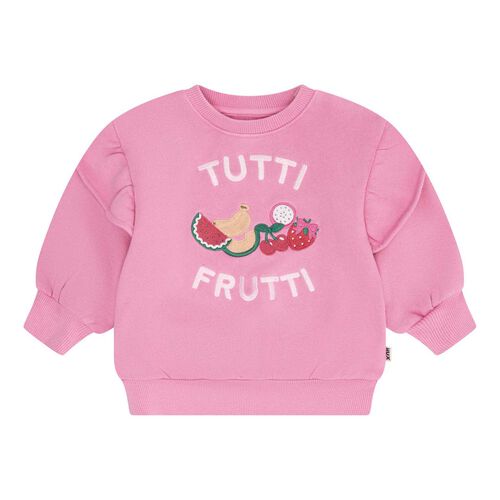 Huxbaby Tutti Frutti Frill Drop Shoulder Sweat 1-2Y